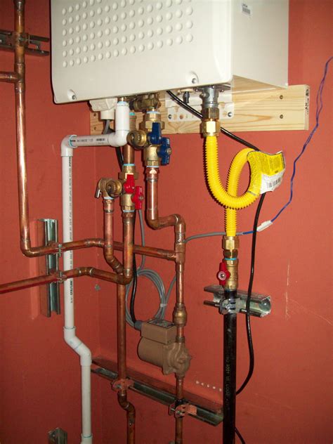 Once you have located the appropriate lines, turn off the power to your <b>tankless</b> <b>water</b> <b>heater</b>. . How to install recirculating pump on tankless water heater